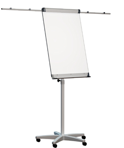 2x3 Flipchart Mobilechart Pro - pojÃ­zdnÃ½, magnetickÃ¡ tabule 66x100cm