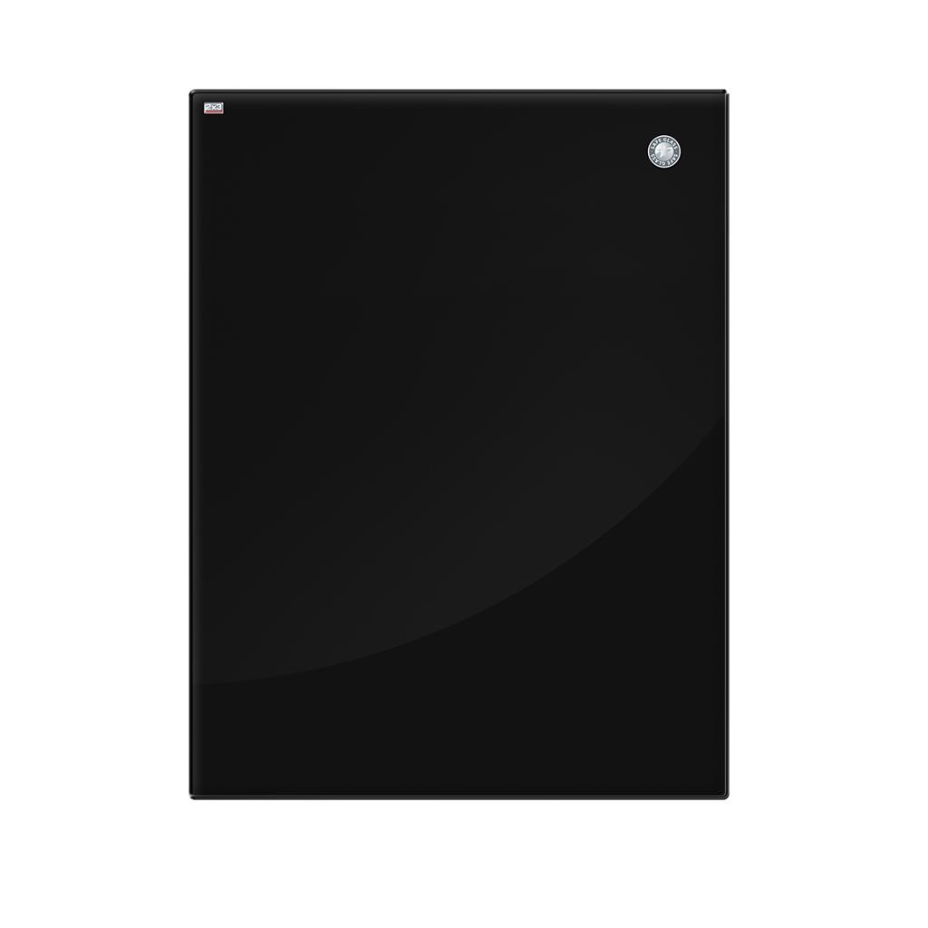 black magnetic glass board 40x60cm