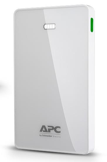 APC Mobile Power Bank, 10000mAh Li-polymer (pro smatphony, tablety) bÃ­lÃ½
