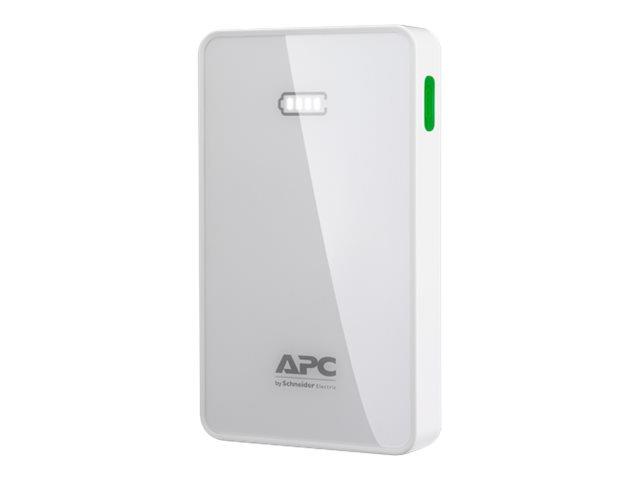 APC Mobile Power Bank, 5000mAh Li-polymer (pro smatphony, tablety) bÃ­lÃ½