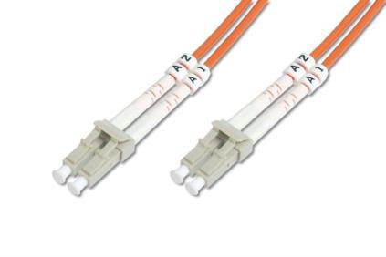 OptickÃ½ patch kabel Digitus duplex MM 50/125 OM2 LC-LC, 3m, 15 LGW
