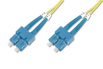 OptickÃ½ patch kabel Digitus duplex SM 9/125 SC-SC, 2m, 15 LGW