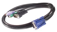 APC KVM cable PS/2 - 3.66m