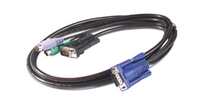 APC KVM cable PS/2 - 0,9m