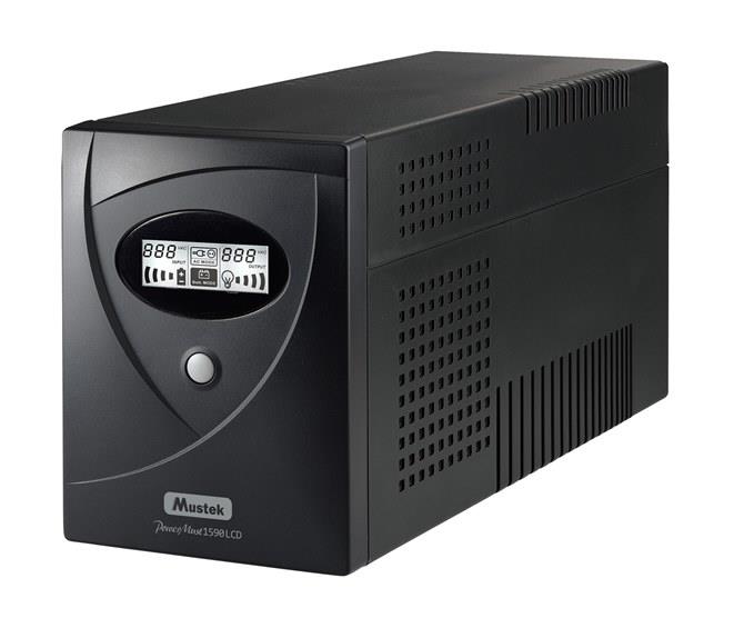 Mustek UPS PowerMust 1590 LCD IEC -> 98-LIC-C1590