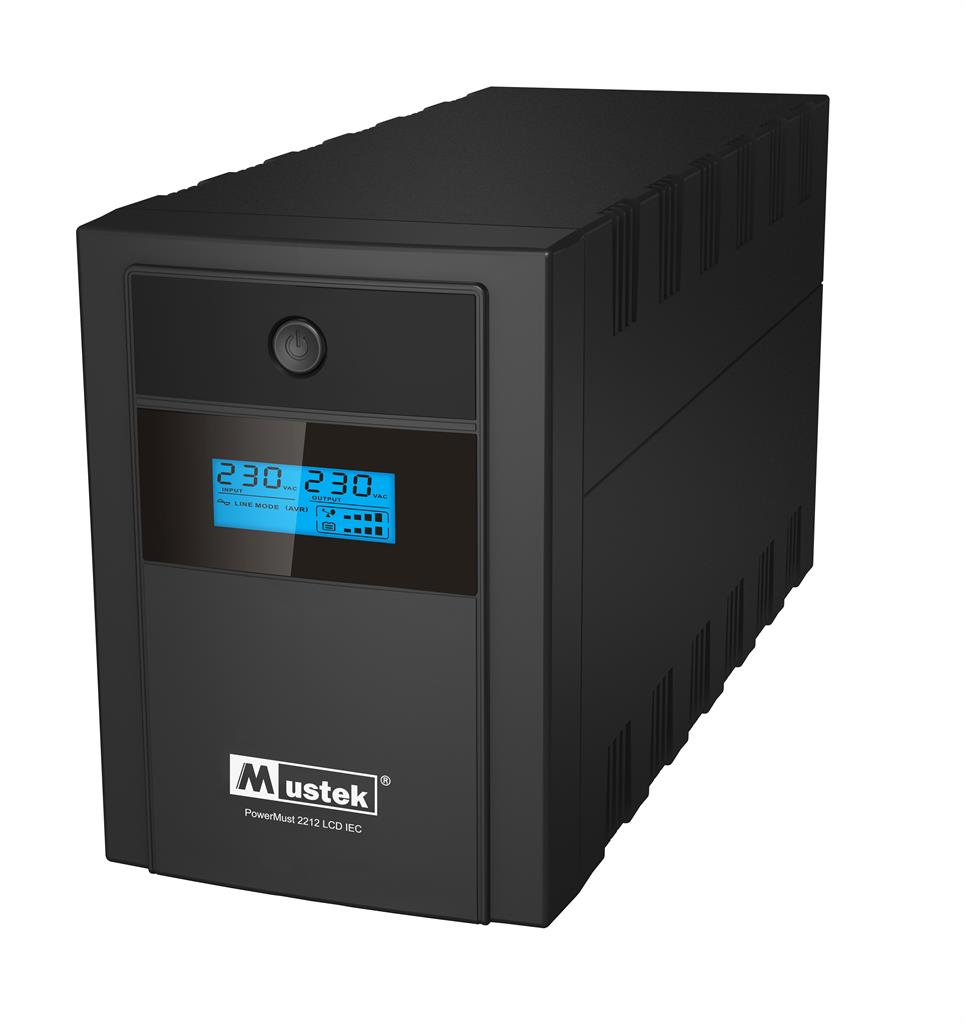 Mustek UPS PowerMust 2212 (2200VA) LCD IEC