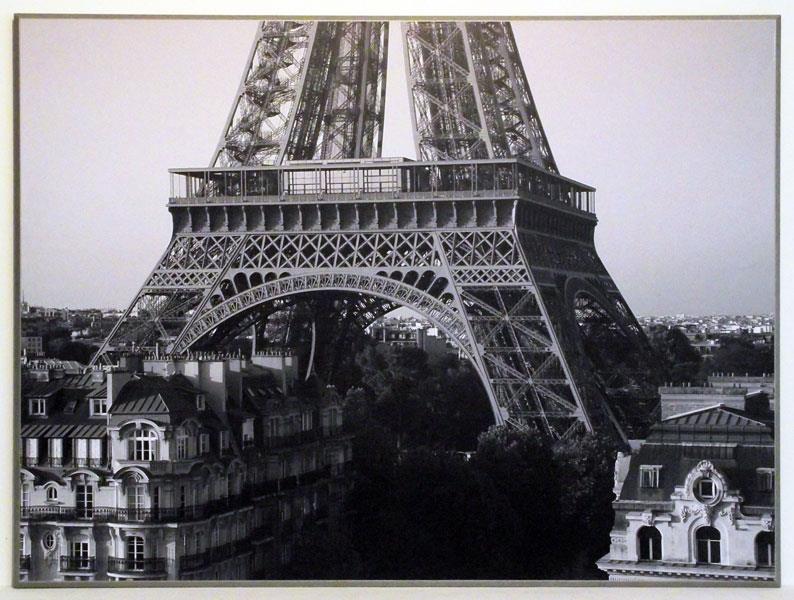 Eiffel Tower and Apartment Buildings, 81X61