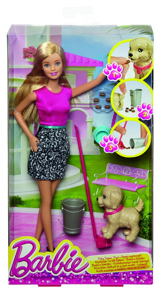 BRB Barbie and her dog