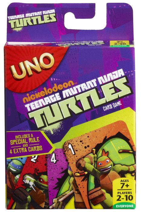GA Card game UNO Ninja turtles