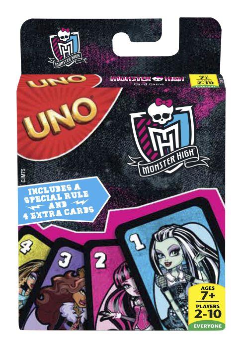 GA Card game UNO Monster High