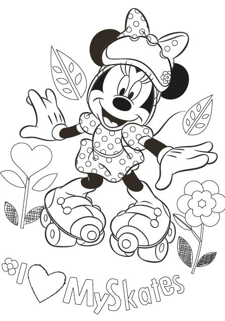 MINNIE t-shirt to paint 3-4 years