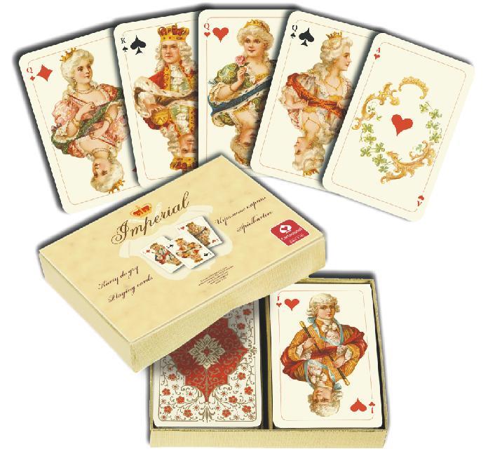 Imperial Playing cards set 2x55
