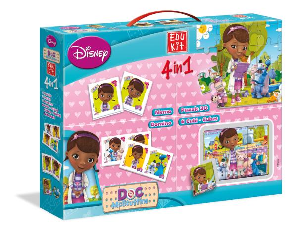 Educational set 4 in 1 Clinic for Soft toys