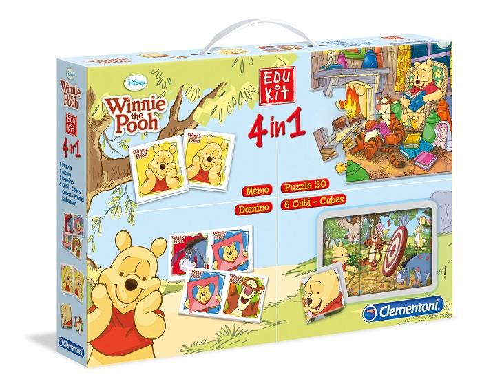 Educational Set 4 in 1 Winnie the Pooh