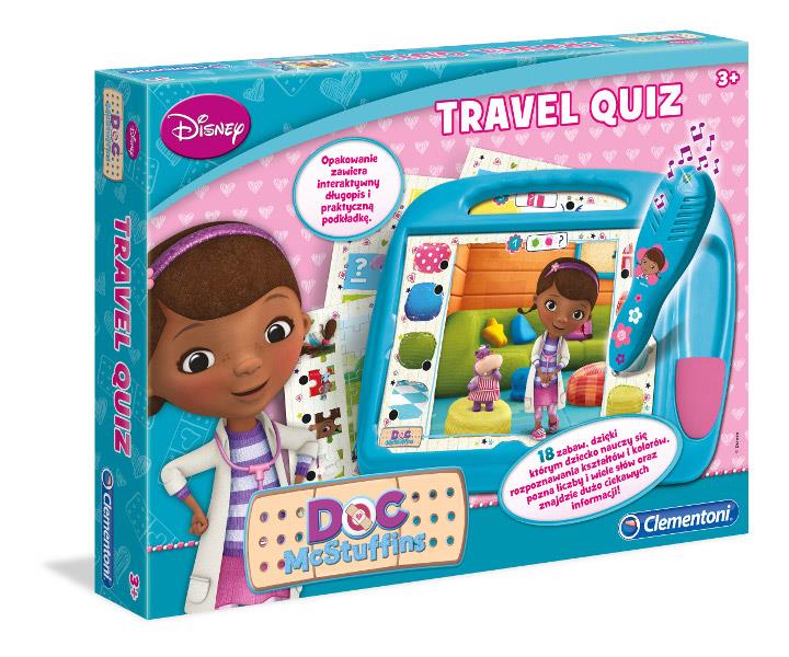 Travel quiz clinic for soft toys