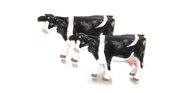 Siku accessories, cows in scale 1:32