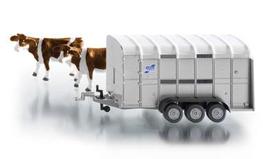 Siku cattle transport trailer