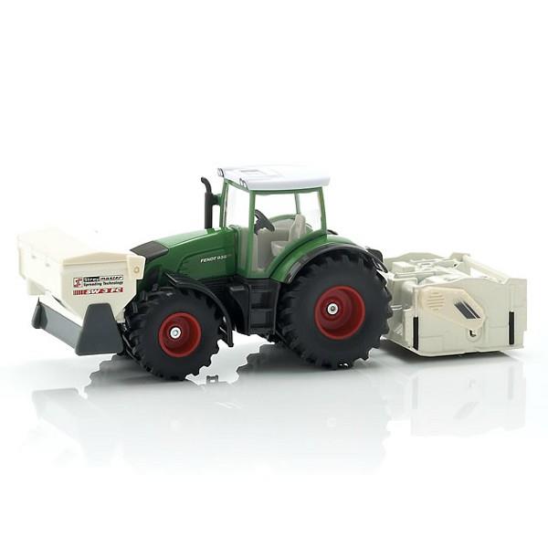 Siku Super tractor with soil compactor