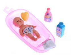 BATH WITH DOLL+ACCESSORIES 424343
