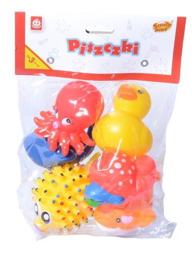 SQUEAKY TOYS FOR BATH 428044