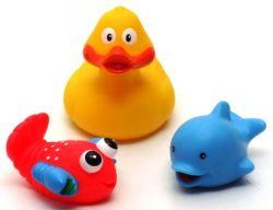 SQUEAKY TOYS FOR BATH 419356