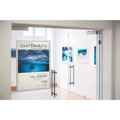 DURAFRAME POSTER A2 self-adhesive magnetic frame, poster-size, silver