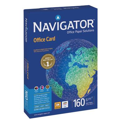 250 sheets Photocopying paper: A4 NAVIGATOR 160 gsm Office Card