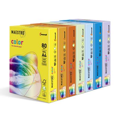 Photocopying paper: Maestro Color A4 trends (lemon yellow 34)