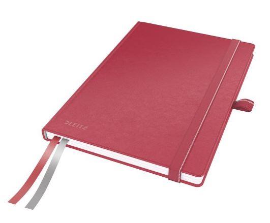 Notebook: Leitz Complete A5, graph paper, red