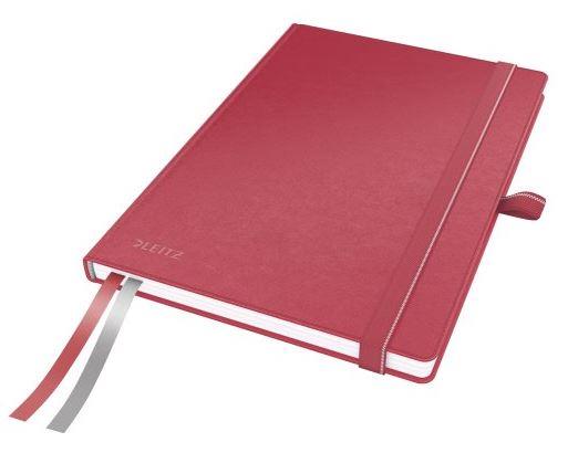 Notebook: Leitz Complete A5, lined paper, red