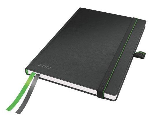 Notebook: Leitz Complete A5, lined paper, black