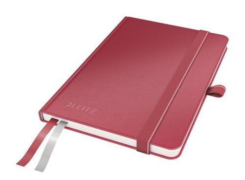 Notebook: Leitz Complete A6, graph paper, red
