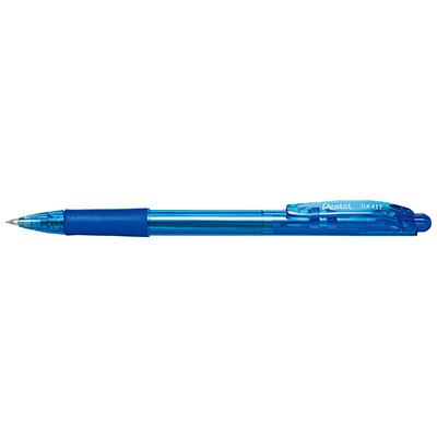 Ballpoint pen: automatic blue