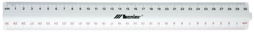 Raised grip ruler 20 cm