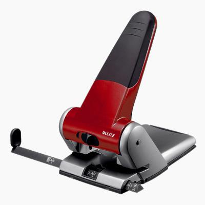 Punch: 5180 Extra heavy duty, Leitz red