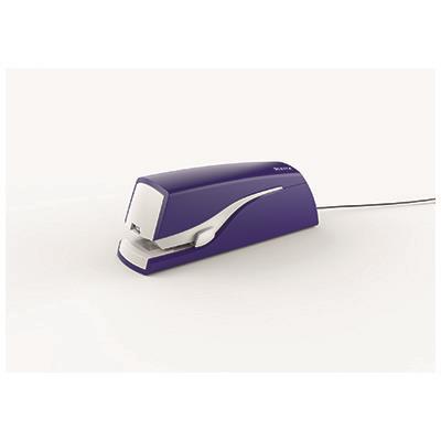 Electric stapler: LEITZ Nexxt Series, blue, up to 20 sheets