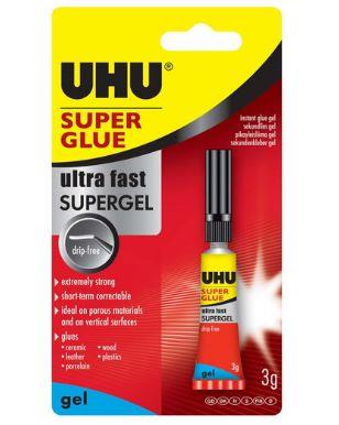 Glue: UHU Super Glue, gel 3g