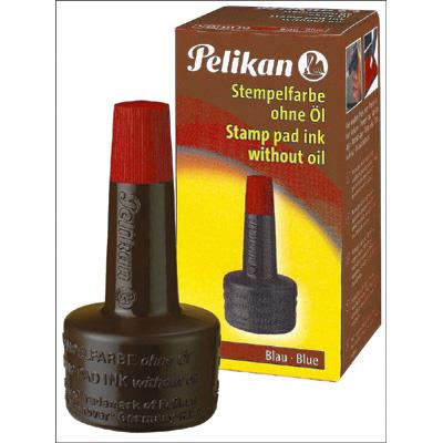 Stamp pad ink: Pelikan red