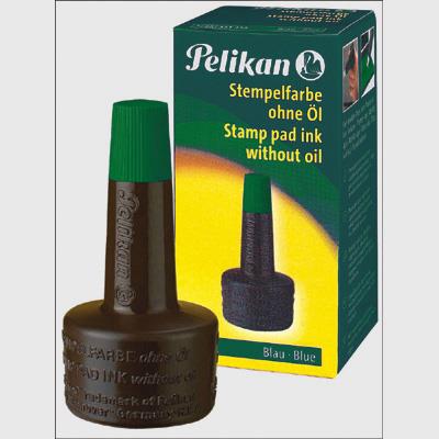 Stamp pad ink: Pelikan green