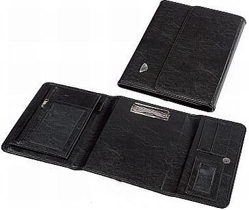 DRIVER'S CASE A5 ECO LEATHER BLACK