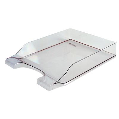 Letter tray, lightweight, transparent, 2005 smoky DUAL
