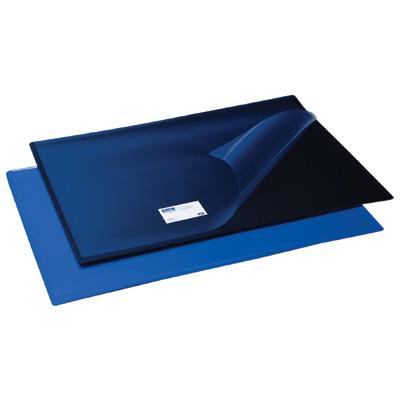 Desk pad with a film cover