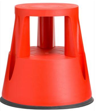 Stepstool: Twin Lift Red, two levels, TWINCO