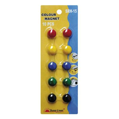 10 PCS/PKG Coloured magnets SRH-15