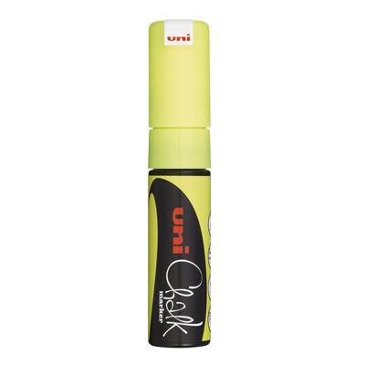 Chalk marker pen: CHALK PWE-8K yellow UNI