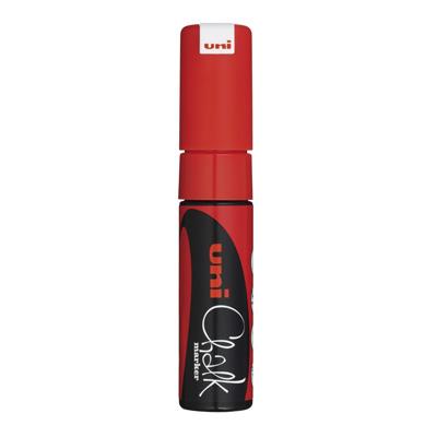 Chalk marker pen: CHALK PWE-8K red UNI