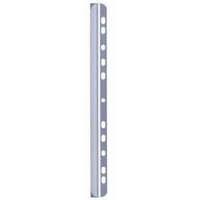 50 PCS/PKG Spine binder clips 1-30 sheets with a binder perforation - transparen
