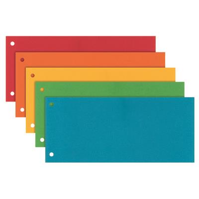 100 PCS/PKG Printable indexes: 1/3 A4 Maxi Esselte, colour mix