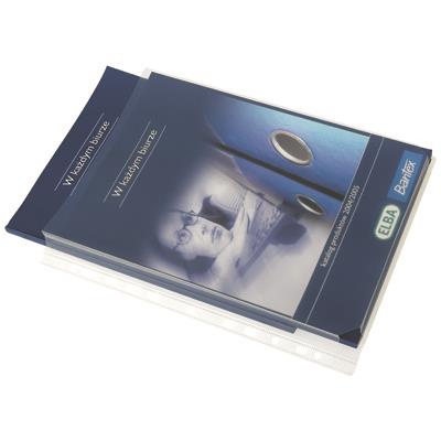 PACKAGE of 10 pcs PUNCHED POCKET, A4, EXPANDING SIDE AND A CATALOGUE FLAP