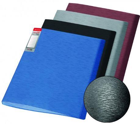 DISPLAY BOOK: SIMPLE, 10 SHEETS, CLARET